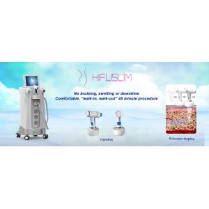 ultrathin screen hifuslim ultrasound machine with plastics injection handle and