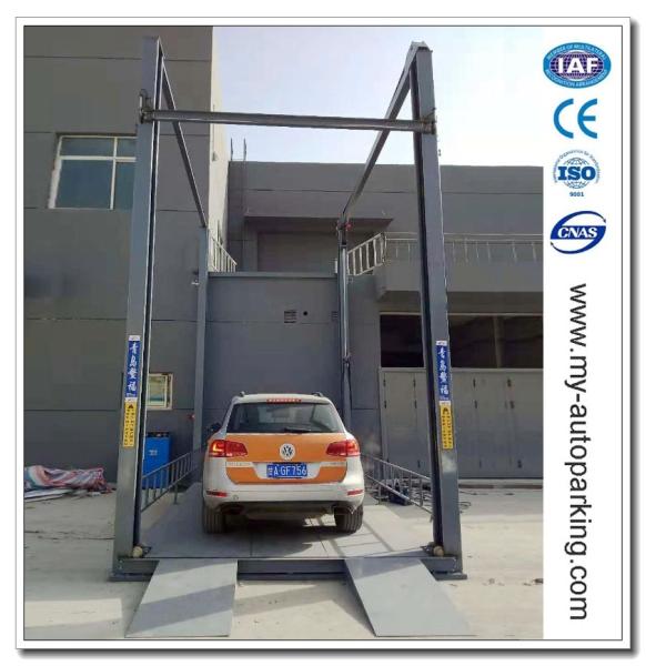 Car Lifter 4 Post Auto Lift/Hydraulic 4 Four Post Car Lift/4 Post Car Elevator