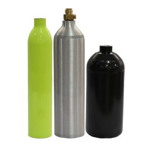 ISO7866 AA7060 Aluminum Oxygen Cylinders 140mm 5L Durable