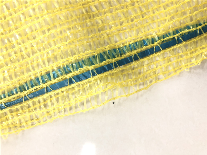 Sample Free and Plastic Vegetable Pack Yellow 50 80 PE Raschel Leno Mesh Bag For Potato