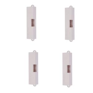 White High Precision Plastic Molding Injection Component For PVC Square Box