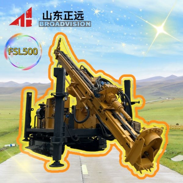 The FSL500 Exploration Drilling Rig Is Highly Efficient And Adaptable, Capable