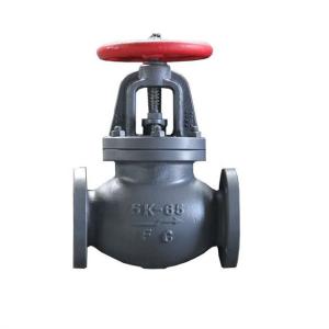China Jis F7319-10k F7471-10k Cast Steel Valve Flange Globe Valve PN10~PN100 on sale