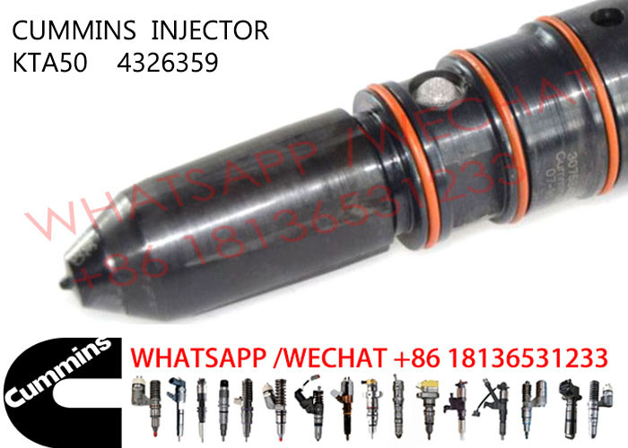 4326359 Common Rail KTA50 Diesel Engine Fuel Injector 3609962