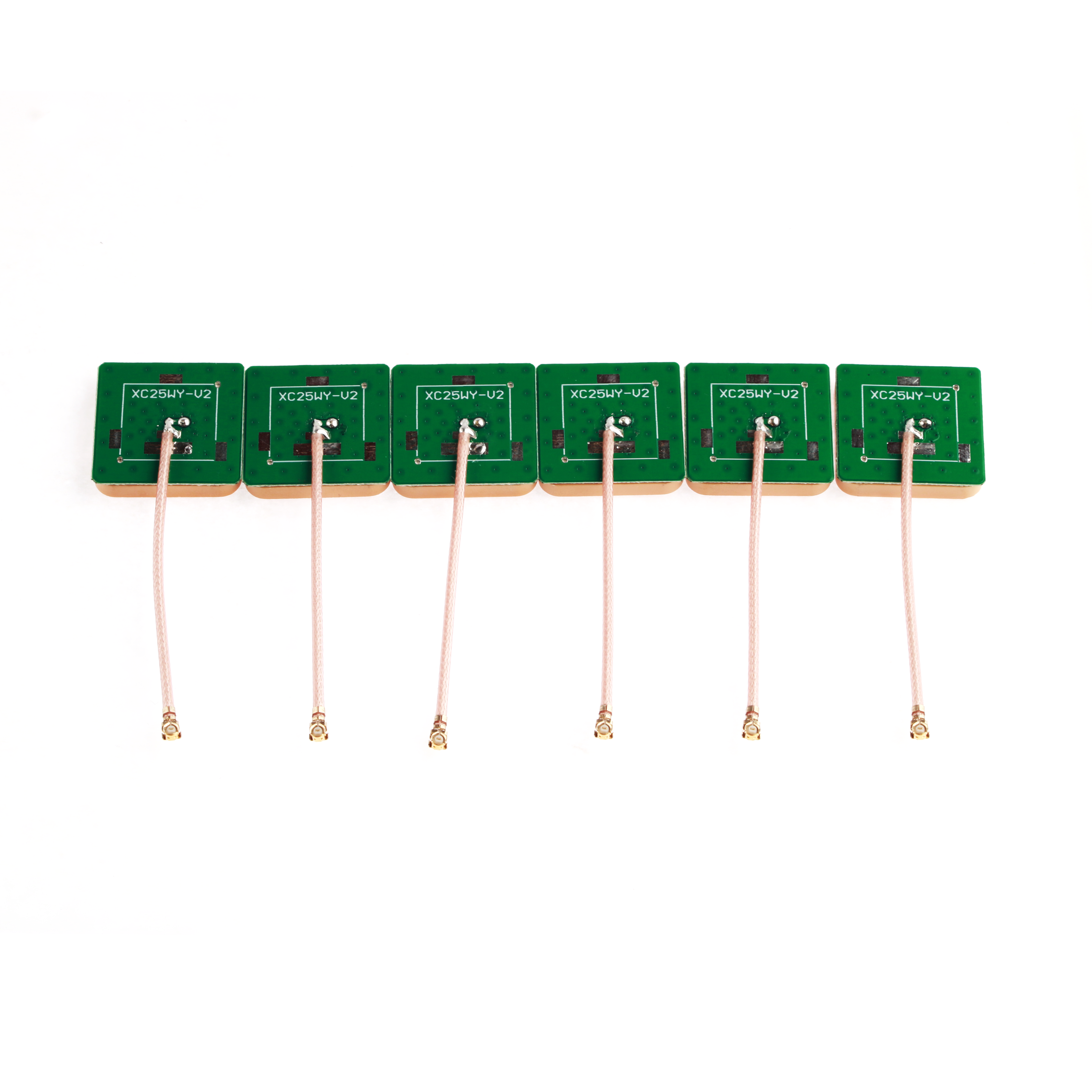 LNA Amplifier Active GPS Ceramic Patch Antenna 28dB High Gain with Filter 25*25*8mm R.H.C.P
