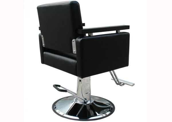 WT-3204 Square Professional Styling Chair for Fair Salon Wooden Handrest Round