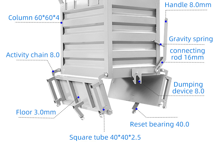 Industrial Grade Iron Fillings Box Refuse Collector