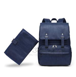  Faux Leather Diaper Bag Backpack vegan diaper bag Manufactures