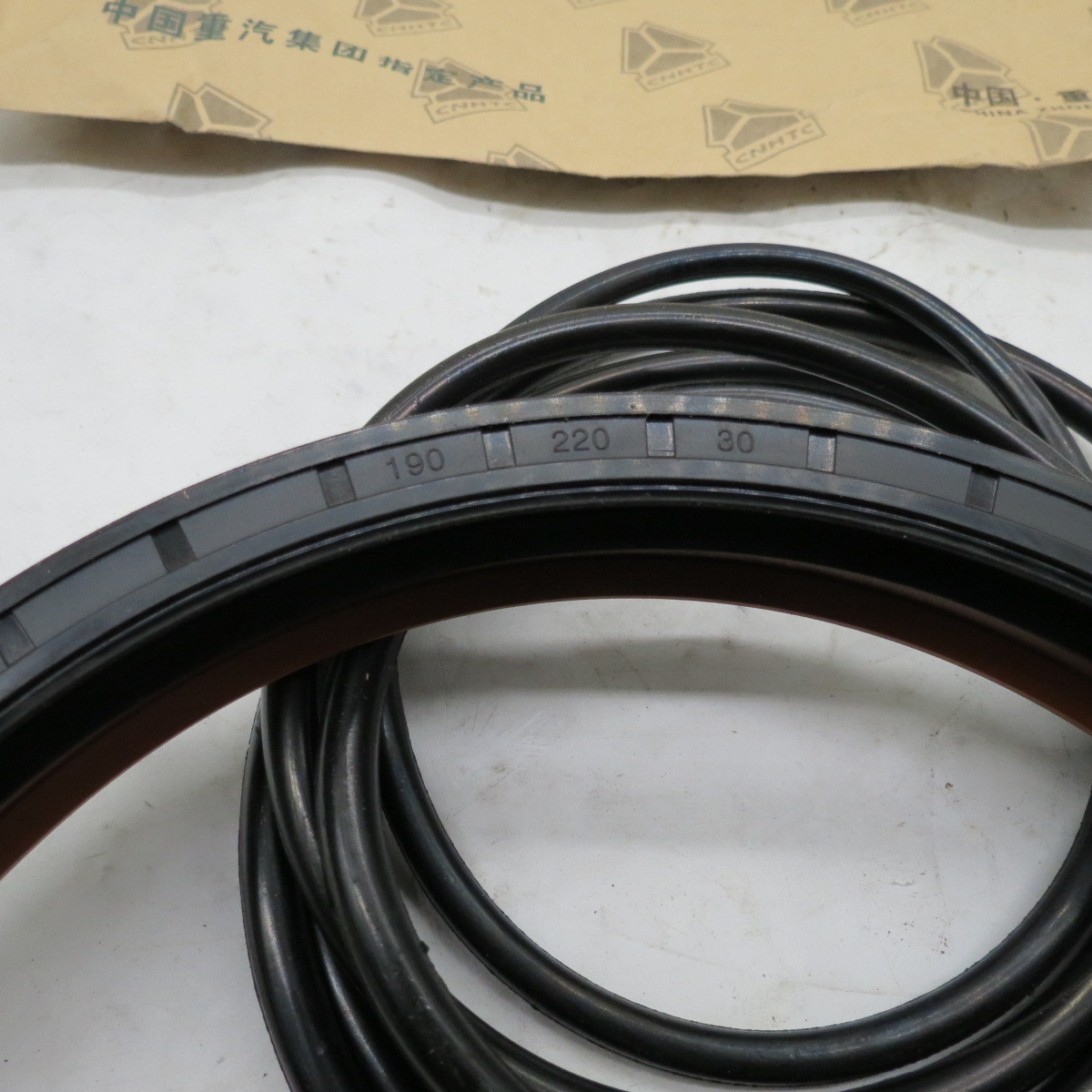 High quality diesel engine spare parts for oil seal, WG9112340113 190-220-15 High quality diesel engine spare