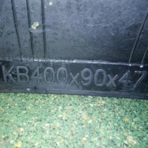 DC60 Excavator Rubber Crawler Track Replacement Part Customized