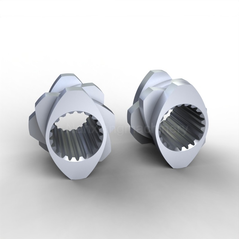 0.02Mm Tolerances Kneading Blcok 316L W6Mo5Cr4V2 Extruder Screw Parts
