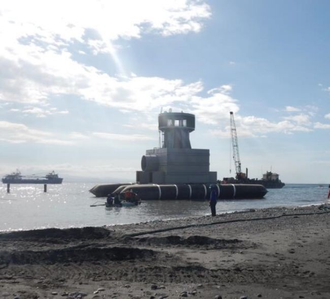 Floating Rubber Ship Launching Airbag
