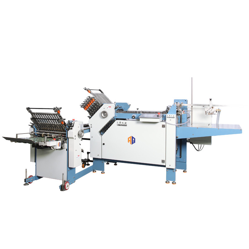 Gear Driving Automatic Paper Folding Machine With Touch Screen