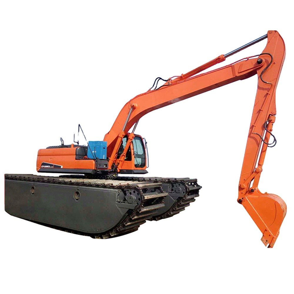 Multifunction Swamp Amphibious Excavator For River Dredging