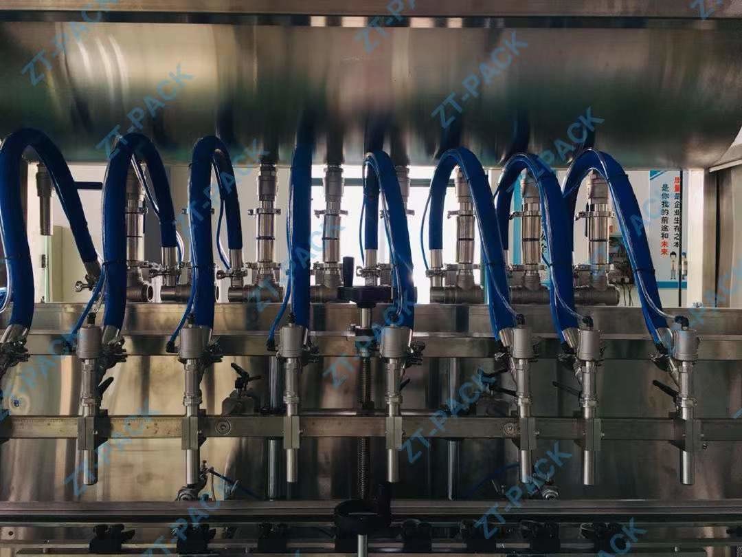 50-1000ml Fully Automatic Bottle Filling Machine 6 Nozzle Soap Laundry Detergent Filling Machine