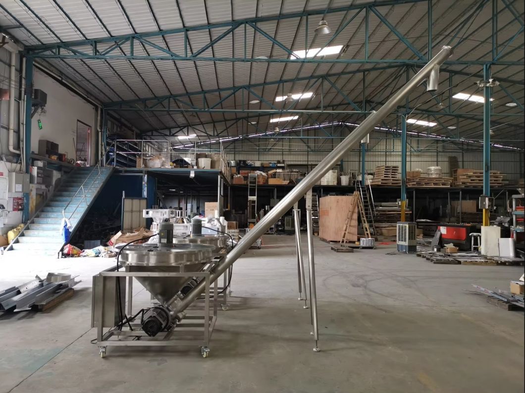 CE Certificate Approved Powder Washing Powder Screw Conveyor Auger Feeder