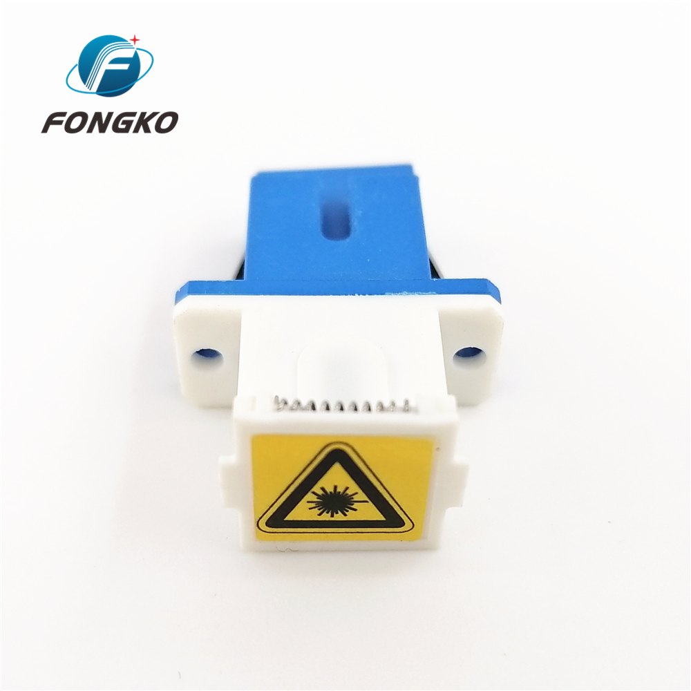 Single Mode Multimode LC Duplex Keystone Female Fiber for SC Adapter