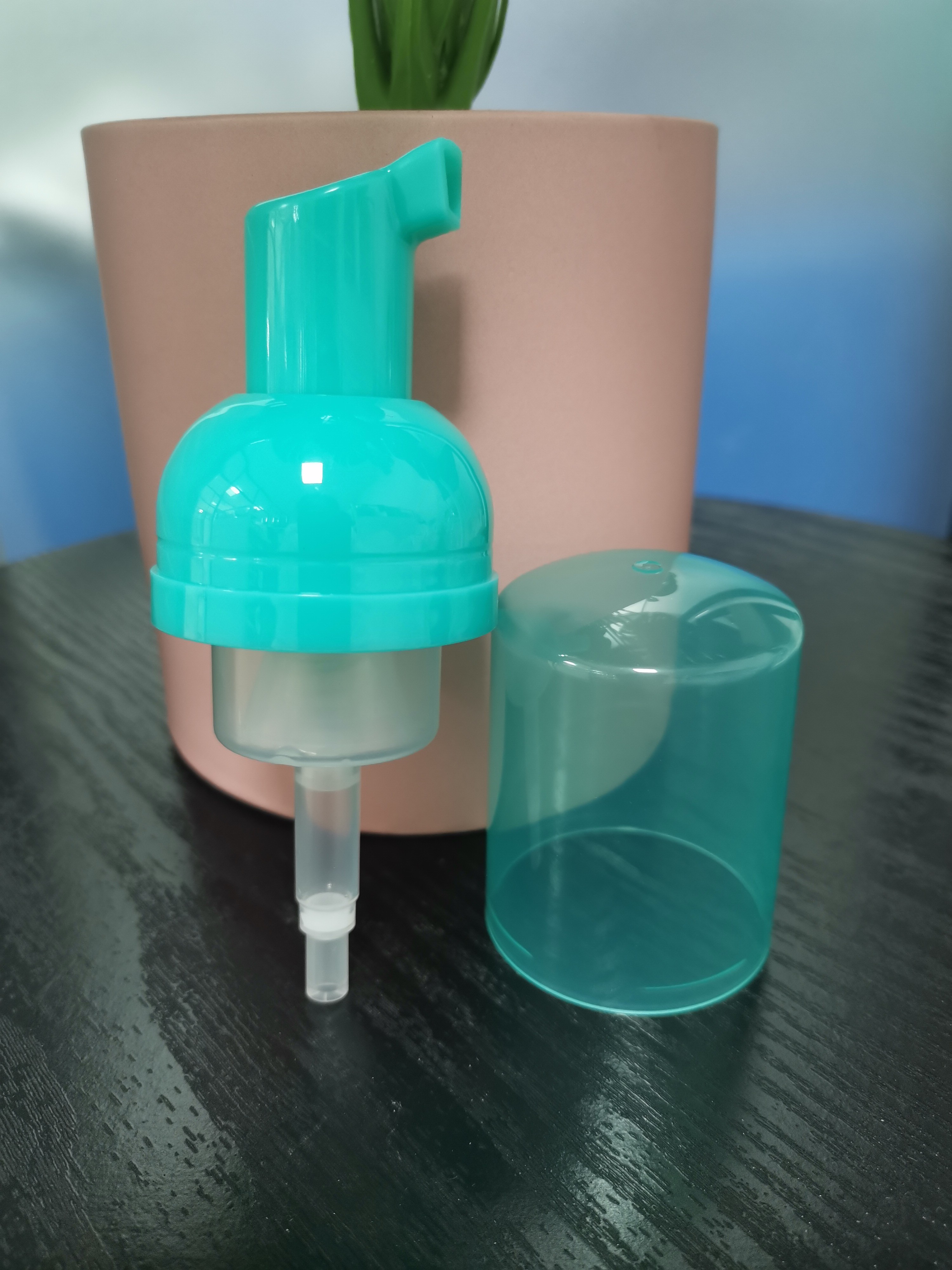 Reusable Non-spill Foam Pump Head with Eco-Friendly Design Features