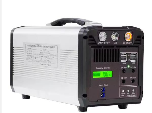 Portable Solar Power Generator 750w 220v Energy Storage Power Supply For Home