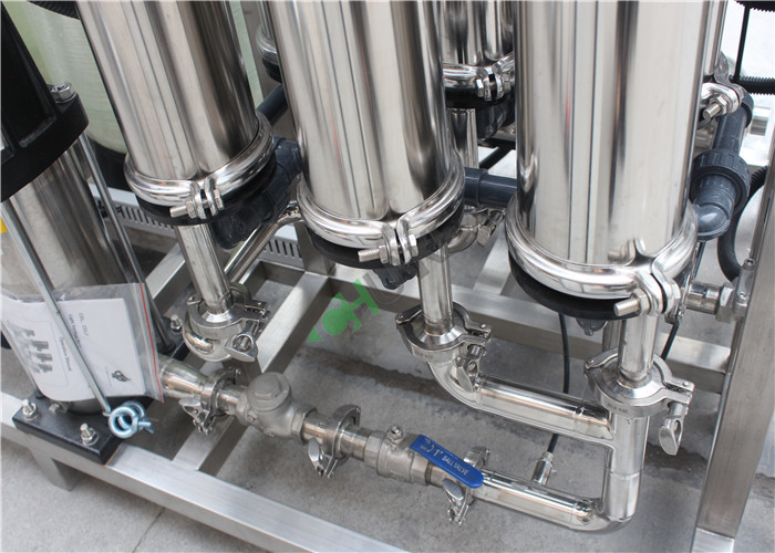 1000LPH Brackish Water Treatment Plant / RO Water Treatment Plant For Drinking