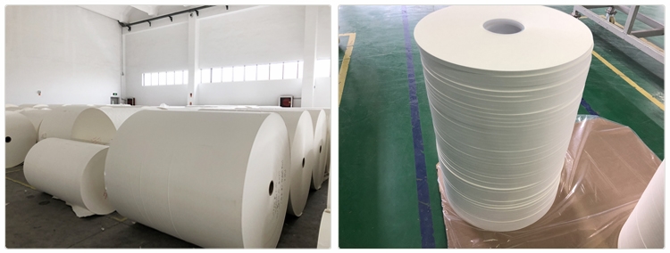 Custom Printed 60gsm 120gsm food grade paper roll