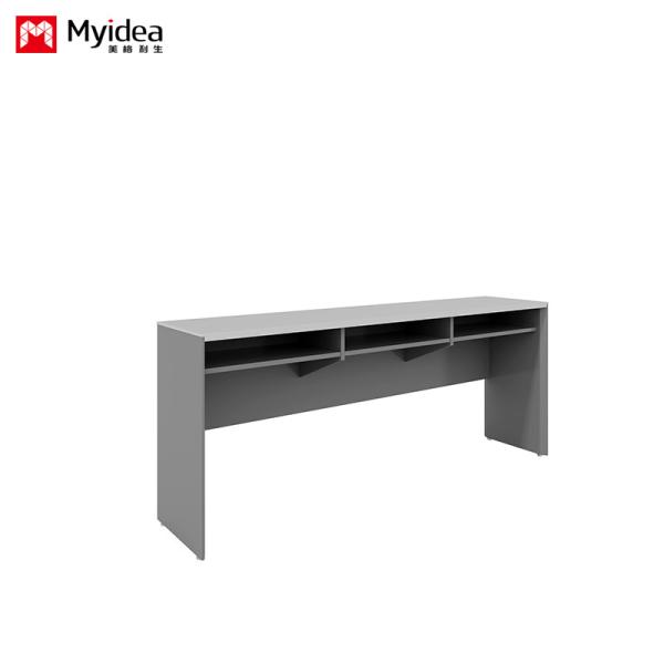 Ergonomic Commercial Furniture Long Strip Office Desk with Storage Drawers and