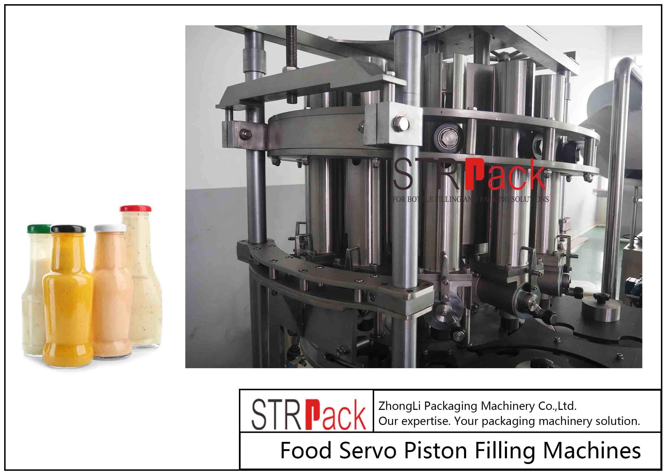 Automatic Liquid / Paste Filling Equipment 10L Hopper Volume