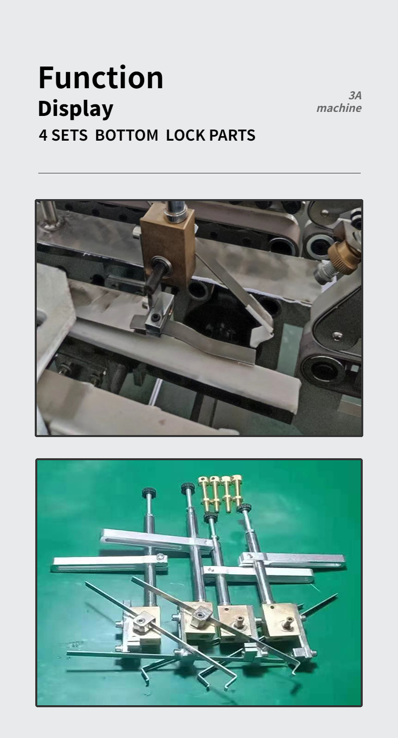 4200 KG CQT-900 Enhanced Automatic Bottom Lock Folder Gluer for Enhanced Packaging