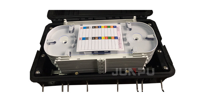 92 Core Optical Fiber Cable Joint Closure Wall Mount With IP68