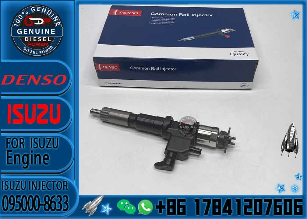 High Quality Diesel Injector Diesel Common Rail Injector 095000-8633 8-98139816-3 8981398163 Diesel Engine Parts 095000-