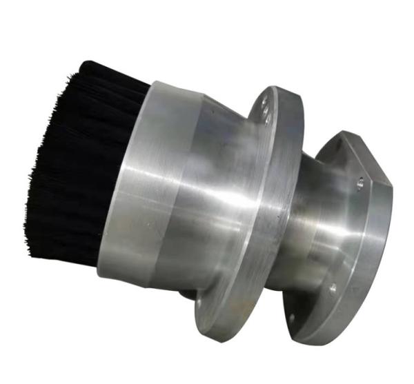 Electrostatic Elimination Industrial Brushes Aluminum Alloy Steel Wire Cleaning