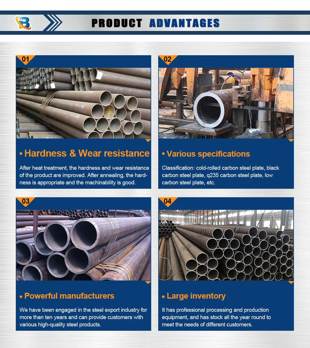 Hot DIP Galvanized Steel Pipe / Gi Pipe Pre Galvanized Steel Pipe