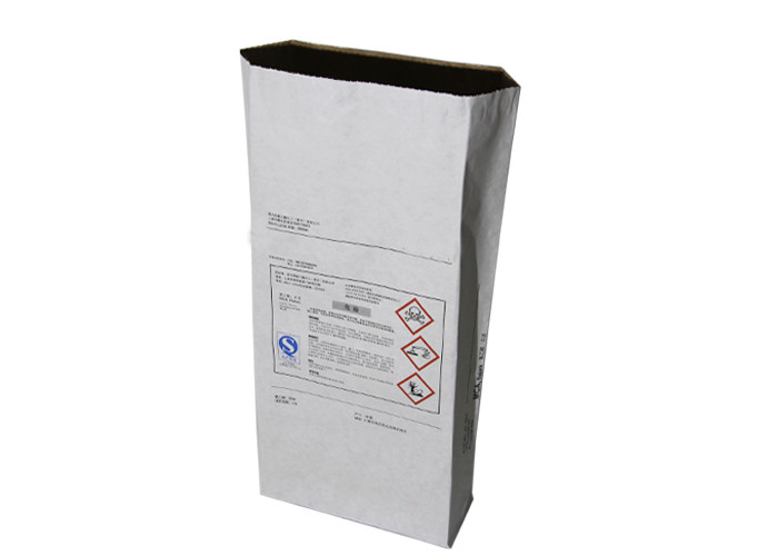 Waterproof H70mm Multiwall Kraft Paper Bags Flexo Print