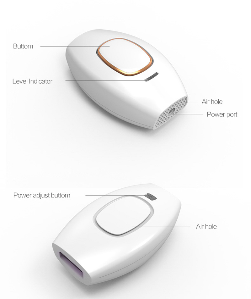 Portable Ipl Hair Removal Mini Laser Hair Removal 3 In 1 Painless Permanent
