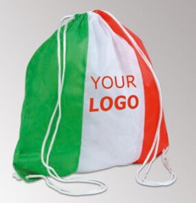 Custom eco-friendly waterproof folding polyester drawstring bag for shopping，Sublimation Waterproof Polyester Drawstring