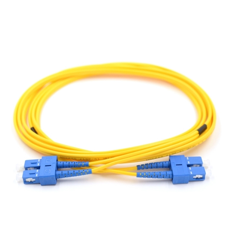 Pvc 3 meters Material Best Quality Indoor Sc Duplex Fiber Optic Patchcord