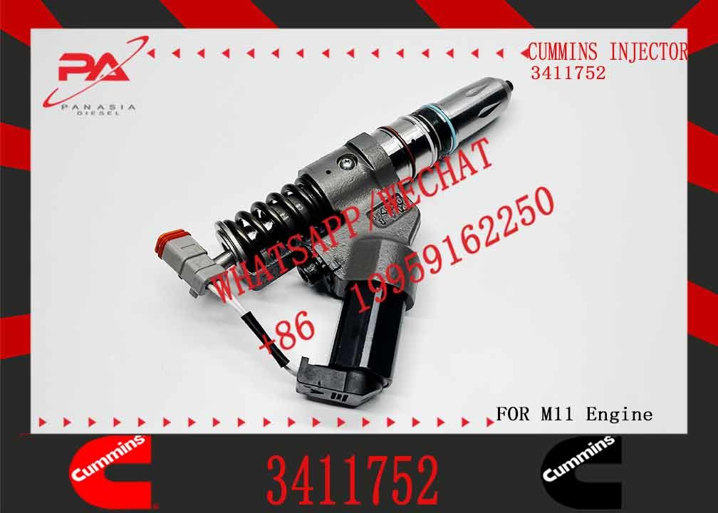 Fuel Injector common rail injector 3411761 CUM-MINS M11 3411761 4903084 4061851 4902921 3411752 3411753 3411756