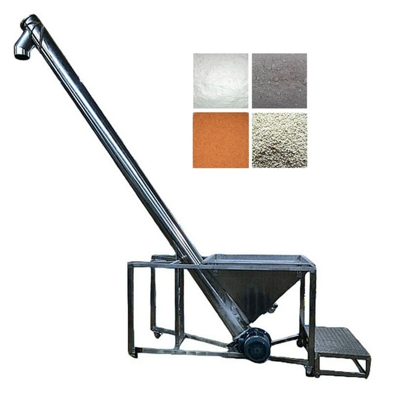 OEM Custom Spiral Conveying Equipment Auger Conveyor Machine Screw Auger Conveyor