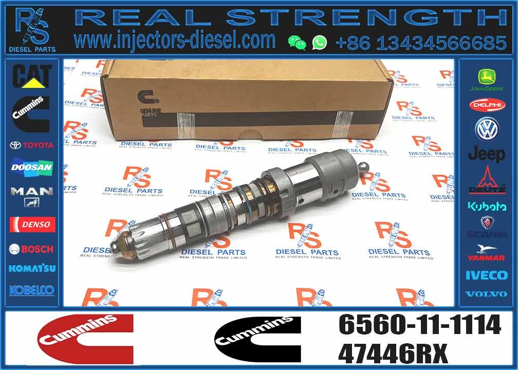 Spare Parts 6560-11-1114 6560111114 fuel injector for sale