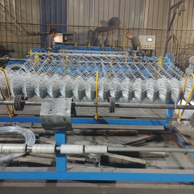 2.5mm Decorative Chain Link Fence Galvanized Powder Coated Finish Width Varies