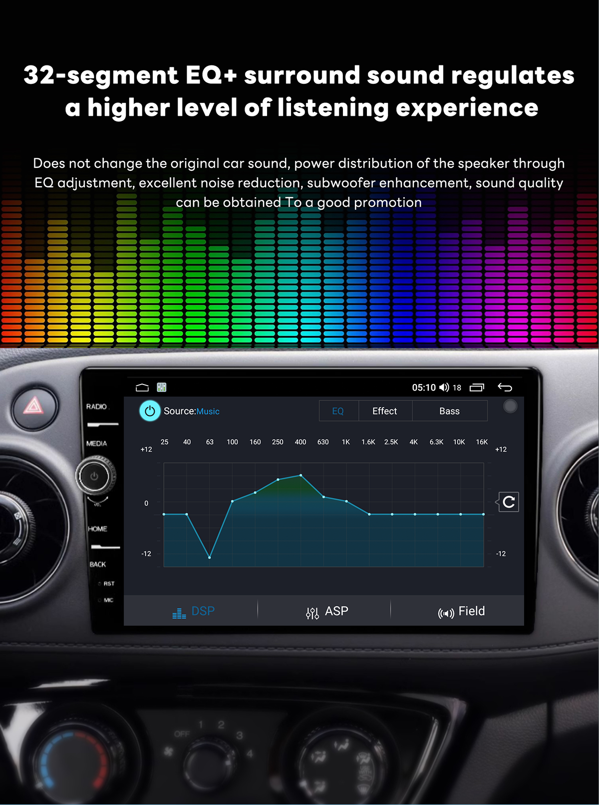 2 32G Knob QLED Android 10 Car Audio 9/10inch Universal Radio 1280*720 Carplay GPS Navigator
