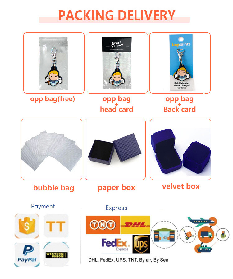 Custom Soft Pvc Silicone Keyring Plastic Pvc Key Holder Chain Logo Keychains
