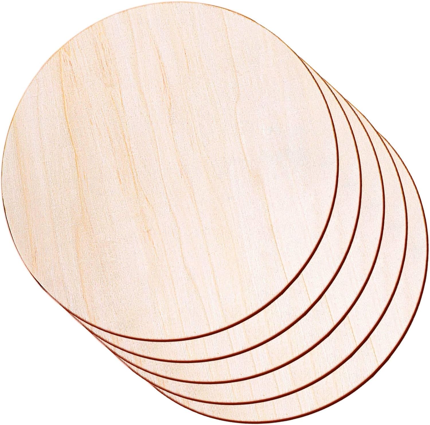 Wood Circles for Crafts, Unfinished Wood Rounds Wooden Cutouts for Crafts, Door Hanger, Door Design, Wood Burning