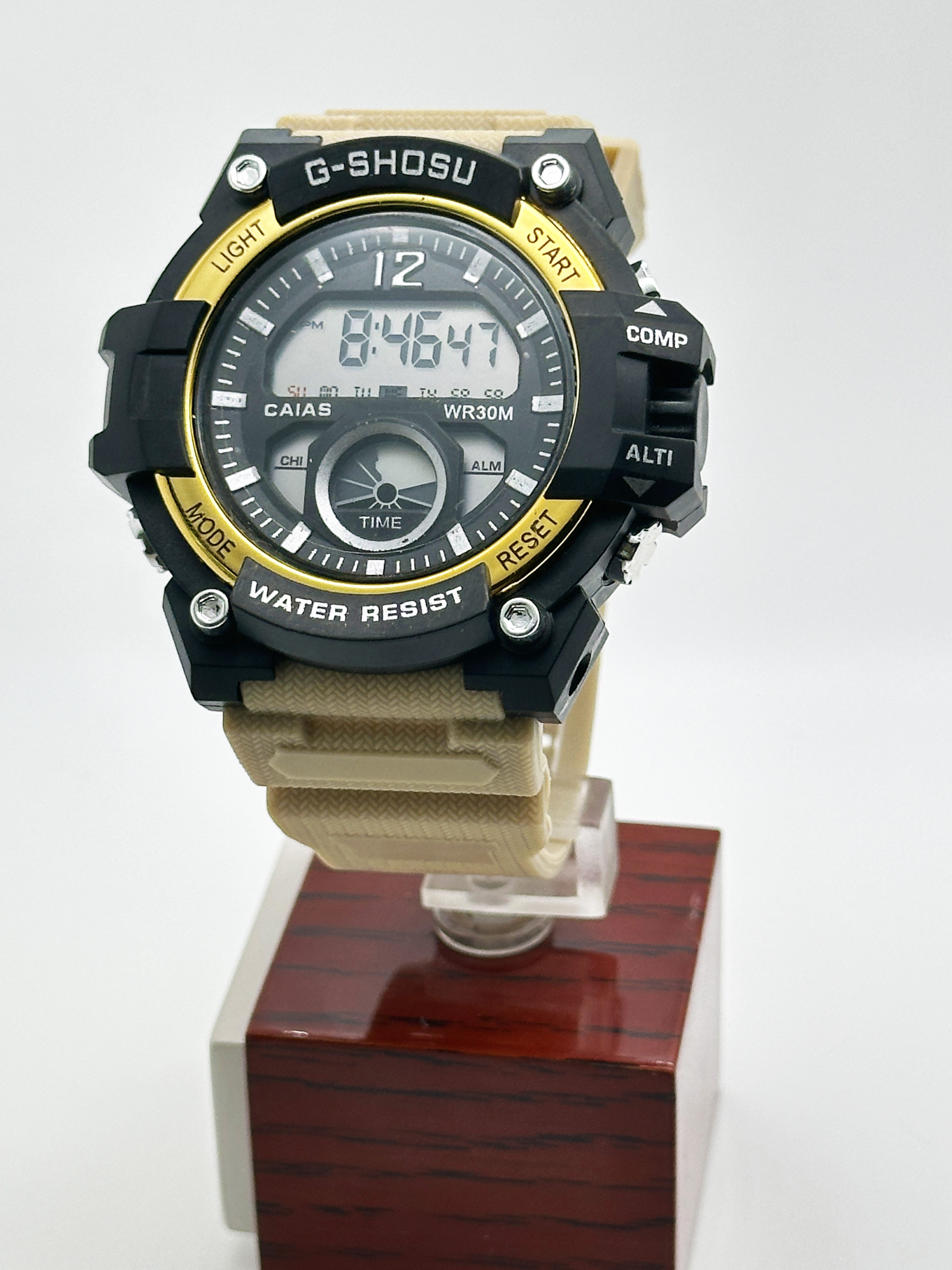 Custom Watch Manufacturer Miler Calendar Sport Water Resistant Men′s Watches