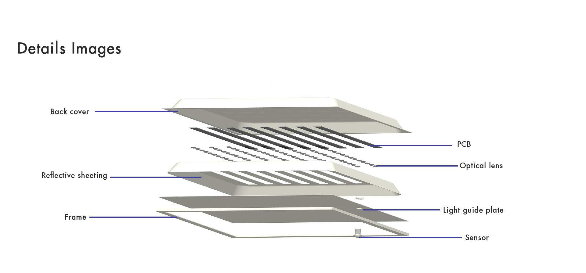 Tunable White LED Backlit Panel Light