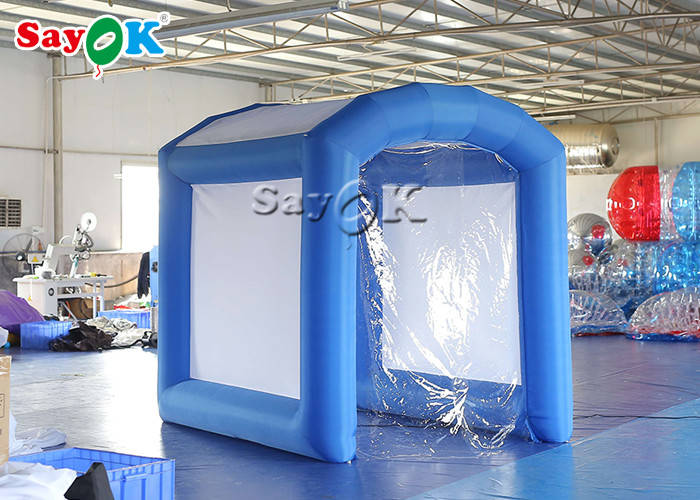 PVC Tarpaulin Movable Disinfection Tunnel Tents With Air pump
