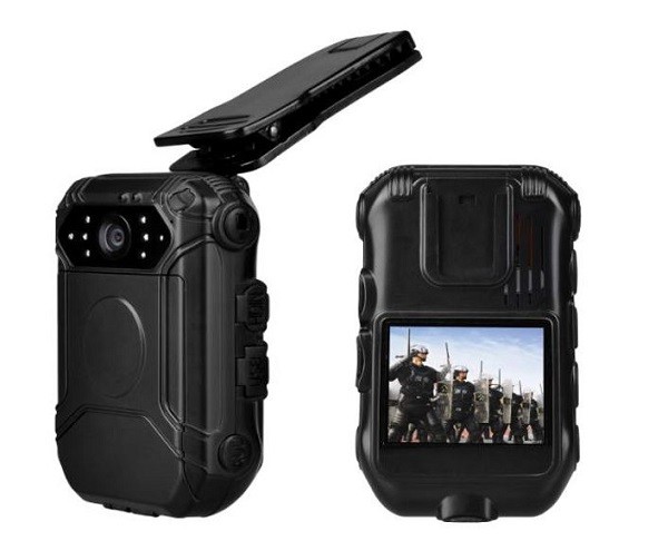 Single / Dual Recording Police Worn Cameras 5.0 MP CMOS Sensor 1080 P