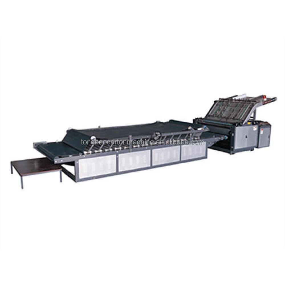 350mm Servo Semi Automatic Flute Laminating Machine for Cardboard and Corrugated Paper