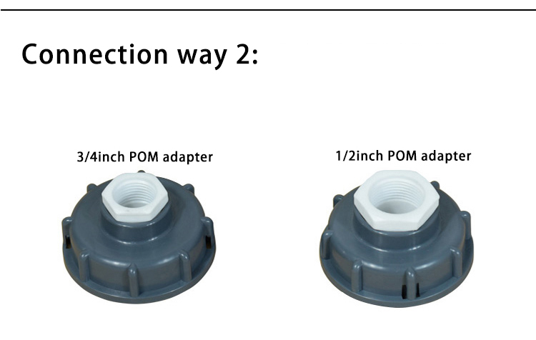 Customized Support OEM IBC Tank Adapter for Home Garden Hose Tap Thread Brass Ball Bibcock