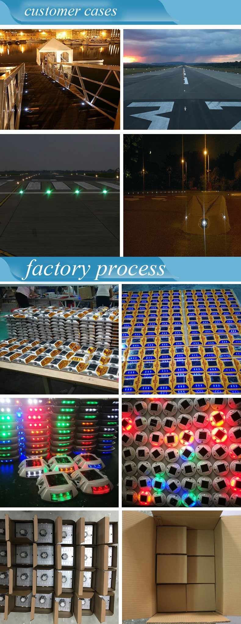 Ip68 Waterproof Solar LED Road Stud Landscape Decoration Light Solar Underground Light